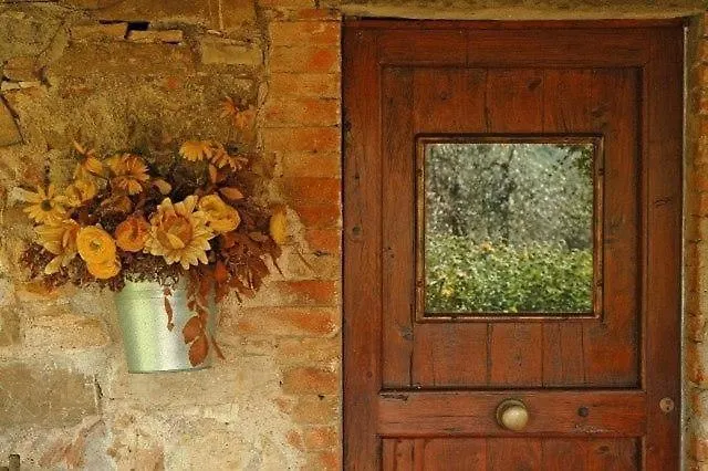 Gemuetliche Blaue Wohnung Mit Garten 0*, San Donato in Poggio