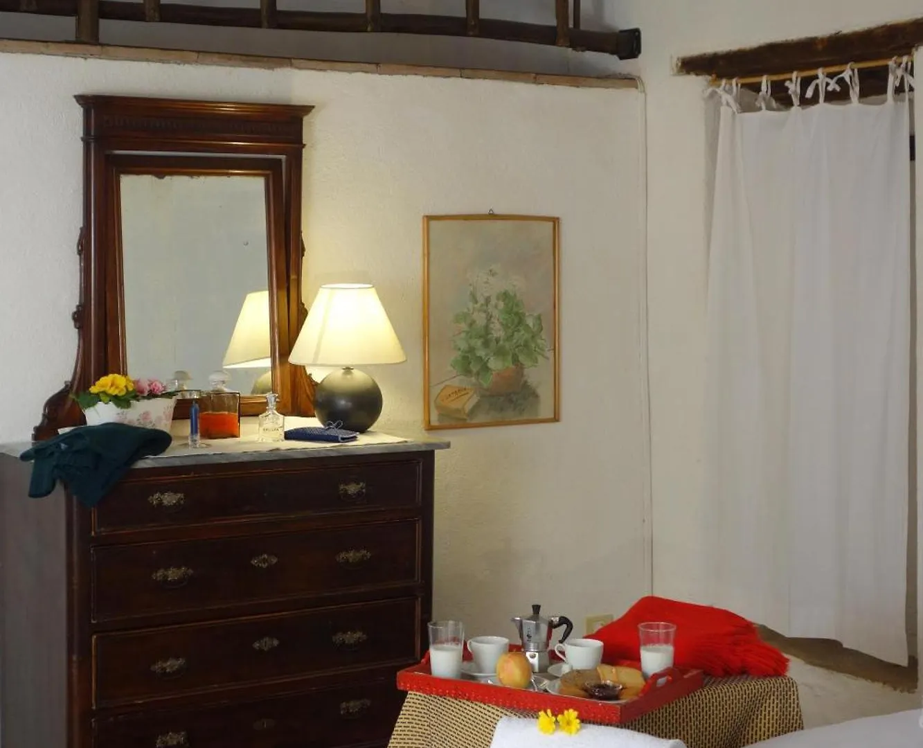 Gemuetliche Blaue Wohnung Mit Garten