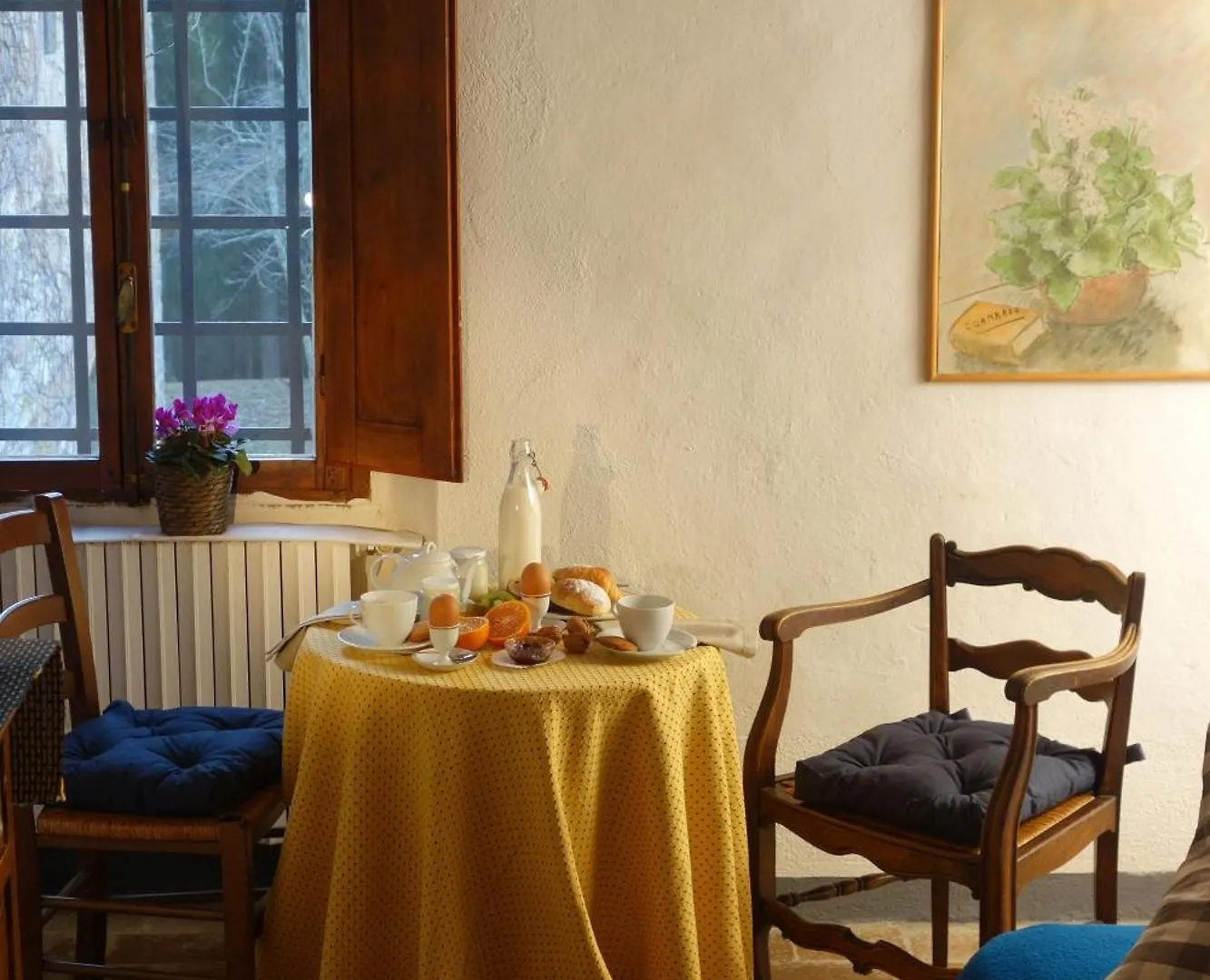Apartment Gemuetliche Blaue Wohnung Mit Garten